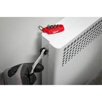 Mini rochet &agrave; embouts multiples 7 en 1, Prise de 5/16"/1/4", Poign&eacute;e Ordinaire Action Paper