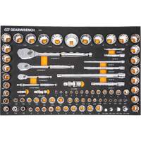Mechanics Tool Set in Modular Foam Trays with Storage Unit, 194 Pieces Action Paper
