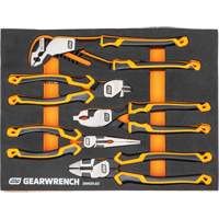 Mechanics Tool Set in Modular Foam Trays with Storage Unit, 194 Pieces Action Paper
