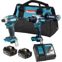LXT Brushless 2 Tool Combo Kit, Lithium-Ion, 18 V Action Paper