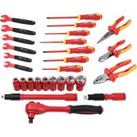 Insulated Tool Set, 1000 V, 28 Pcs Action Paper