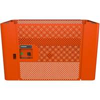 RAILWORKS Mesh Security Panel Single Door Lockable Storage Action Paper