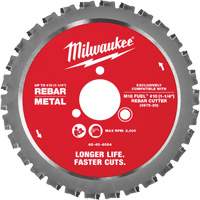 #10 (1-1/4”) Rebar Cutting Blade, 1-1/4" Action Paper
