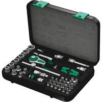 Jeu de cliquets rapides Zyklop 8100 SA 4, 41 Mcx, Prise de 1/4" Action Paper
