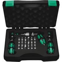 Jeu de tournevis dynamom&eacute;triques 7440/41/42, Gamme de couple 0.3 - 6.0 Nm, 6" Longueur Action Paper