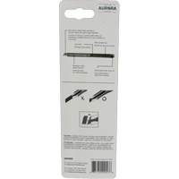 9mm Standard-Duty Knife, Stainless Steel, Plastic Handle Action Paper