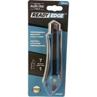 18mm Professional Knife, Stainless Steel, Heavy-Duty, Rubber Handle Action Paper