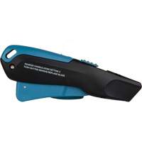 Retractable Safety Knife , Stainless Steel, Heavy-Duty, Plastic/Aluminum Handle Action Paper