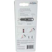 Standard-Duty Retractable Safety Knife, Stainless Steel, Rubber Handle Action Paper