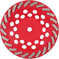 Meule boisseau diamant&eacute;e &agrave; 24 segments Turbo DIAMOND MAX Action Paper