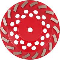 Meule boisseau diamant&eacute;e &agrave; 18 segments Turbo DIAMOND MAX Action Paper