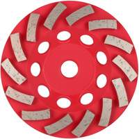 Meule boisseau diamant&eacute;e &agrave; 14 segments Turbo DIAMOND MAX Action Paper