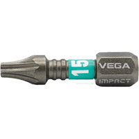 Impactech&reg; Insert Bit, Torx, T-15, 1/4" Drive Action Paper