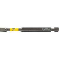 Impactech&reg; Power Bit, Slot, 10F-12R Tip, 1/4" Drive Size, 3-1/2" Length Action Paper