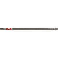 Impactech&reg; Power Bit, Phillips, #3 Tip, 1/4" Drive Size, 6" Length Action Paper