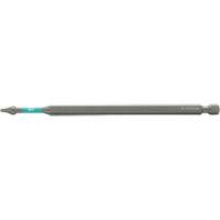 Impactech&reg; Power Bit, Torx, T-10 Tip, 1/4" Drive Size, 6" Length Action Paper