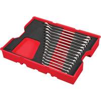 Wrench Set with Tray for PACKOUT Drawers, Combination, 15 Pieces, Metric Action Paper