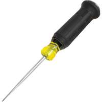 Scratch Awl Demolition Driver, 9-1/2" L, Cushion Grip Handle Action Paper