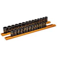 Jeu de douilles d'extraction Bolt Biter, 28 Mcx, Chocs, Prise de 1/4"/3/8" Action Paper