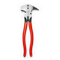 Dual Staple Grip Joint Fence Tool Pliers with Dipped Handle Action Paper