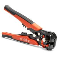 Self-Adjusting Wire Stripper & Cutter, 8" L, 10-24 AWG Action Paper