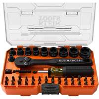 43-Piece ProFlex Impact Driver Bit and Socket Set Action Paper