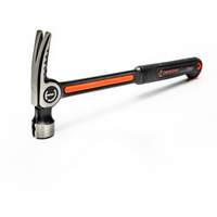 Smooth-Face Framing Hammer, 22 oz., Solid Steel Handle, 16" L Action Paper