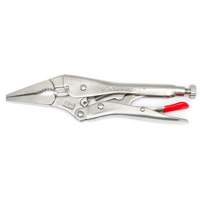 Locking Pliers with Wire Cutter, 9" Length, Long Nose Action Paper