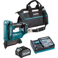 40Vmax XGT Brushless 1-3/8" 23 ga Pin Nailer Kit, 40 V, Lithium-Ion Action Paper