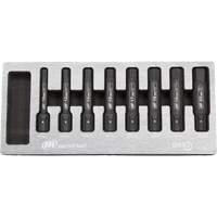 Metric Bit Impact Socket Set, Hex, 8 Pcs Action Paper
