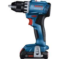 Compact Brushless Drill/Driver Kit, Lithium-Ion, 18 V, 1/2" Chuck, 400 in-lbs. Torque Action Paper