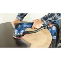 Dual-Mode Random Orbit Sander, 6" Sand Paper, 7.5 A, 120 V Action Paper