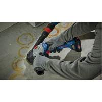 Brushless Angle Grinder with Slide Switch, 4-1/2" Wheel, 18 V Action Paper