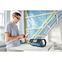 Compact Jobsite Radio with Bluetooth&reg; 5.0, Lithium-Ion, 18 V Action Paper