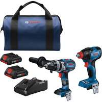 2-Tool Combo Kit, Lithium-Ion, 18 V Action Paper