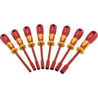 Metric Insulated Nut Driver Set, 1000 V, 8 Pcs Action Paper
