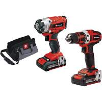 Cordless 1/2” Drill/Driver & 1/4” Impact Kit, Lithium-Ion, 18 V Action Paper