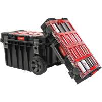 2-Piece Arx&reg; Rolling Tool Chest Set, 23-4/5" x 16" x 20-3/5", Black Action Paper