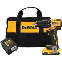 MAX* Brushless Cordless Hammer Drill Kit, Lithium-Ion, 20 V, 1/2" Chuck Action Paper