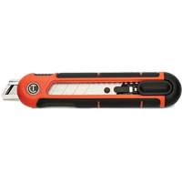 18mm Snap Off Blade Retractable Knife, Steel, Plastic Handle Action Paper