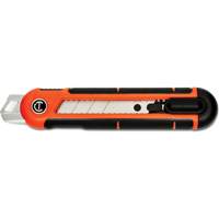 25mm Snap Off Blade Retractable Knife, Steel, Plastic Handle Action Paper