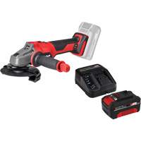 Professional Cordless Angle Grinder with 4Ah PXC Battery & Charger Starter Kit, 5" Wheel, 18 V Action Paper