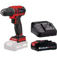 Cordless Drill/Driver with 2.5Ah PXC Battery & Charger Starter Kit, Lithium-Ion, 18 V, 3/8" Chuck, 354 in-lbs Torque Action Paper