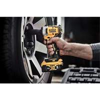Cordless Impact Wrench with Hog Ring Anvil, 20 V, 1/2" Socket Action Paper