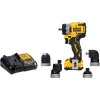 Ensemble perceuse/visseuse sans fil et sans balai XTREME 5-en-1, Lithium-ion, 12 V, Mandrin 3/8" Action Paper