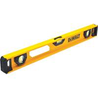 Premium Level, I-Beam, 2' L, Aluminum, 3 Action Paper