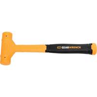 Dead Blow Hammer, 12 oz., Smooth Grip, 11-1/10" L Action Paper