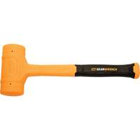 Dead Blow Hammer, 48 oz., Smooth Grip, 14-1/2" L Action Paper