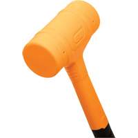 Dead Blow Hammer, 48 oz., Smooth Grip, 14-1/2" L Action Paper