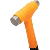 Dead Blow Ball Pein Hammer, 16 oz., Smooth Grip, 12-2/5" L Action Paper